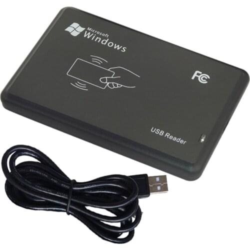 125Khz RFID Reader EM4100 USB Proximity Sensor Smart Card Reader no drive issuing device EM ID USB for Access Control