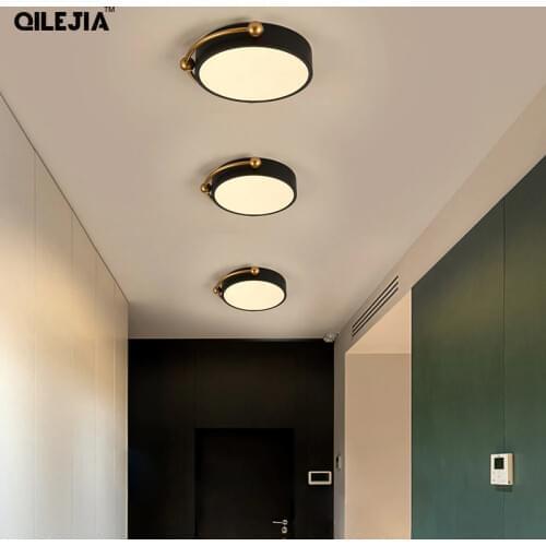 Modern LED Ceiling Lamps Minimalist Style Creative For Bedroom Aisle Corridor Balcony AC85-265V Indoor Lighting Light Decoration
