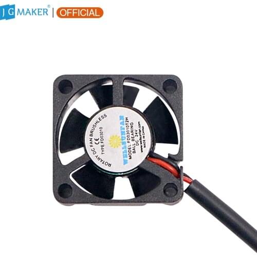 3D Printer Parts 30mm*10mm 3010 DC 24V Turbo Cooling Fan Square Fan Brushless Blower Fan For JGAURORA A3S A5S A5 No Metal Sheet