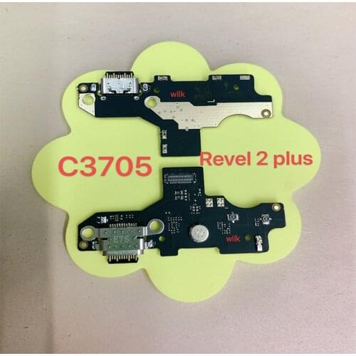 10PCS New For C3705 Revel 2 Plus USB Charging Dock Jack Plug Socket Port Connector Charger USB Board Flex Cable