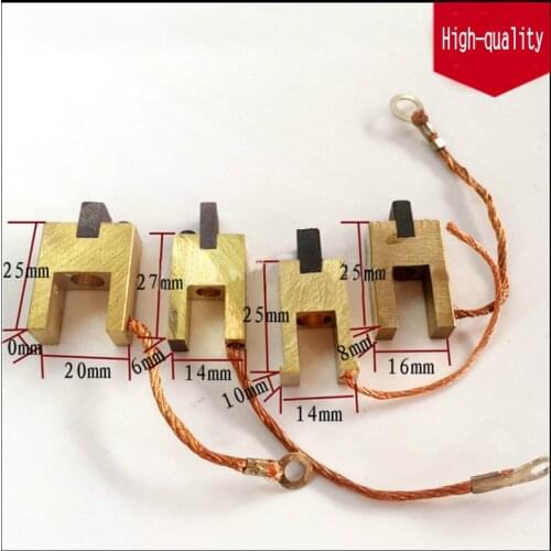 2PCS/LOT,Power tool accessories,Pressure regulator,Voltage regulator carbon brush for 5/6/7/8/10/12/14/15/18/20/22/25/27/30/35KW