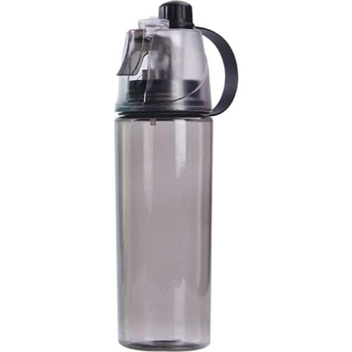 600ml Portable Students Outdoor Leak Proof Sports Spray Drinking Bottle Cup