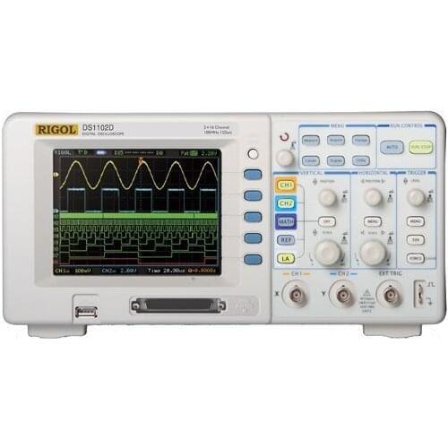 RIGOL DS1102D 100MHz Digital Oscilloscope 2 analog channels 100MHz bandwidth