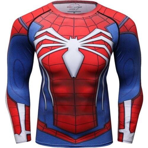 Cody Lundin 3d Clothing Cosplay Long Sleeve Shirt sport rashguard for men Compress tshirt