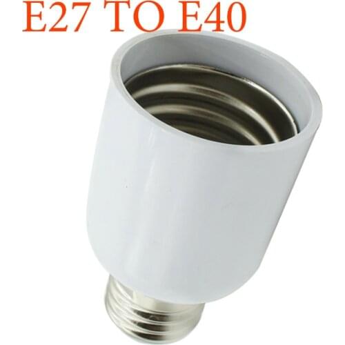 E27 To E40 Base LED CFL Halogen Lights Lamp Bulb Socket Adapter Converter Light Lamp Holder Adapte Bulb Lamp Holder Holder Base
