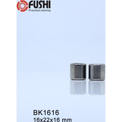BK1616 Needle Bearings 16*22*16 mm ( 5 Pcs ) Drawn Cup Needle Roller Bearing BK162216 Caged Closed ONE End 55941/16