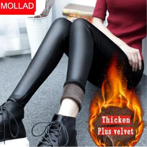 Женские кожаные легинсы MOLLAD China At AliExpress