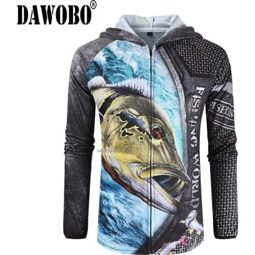2021 New arrival mens womens Hooded Long sleeves Fishing Clothes Anti UV50+ Breathable Quick drying Professional Fishing Shirt