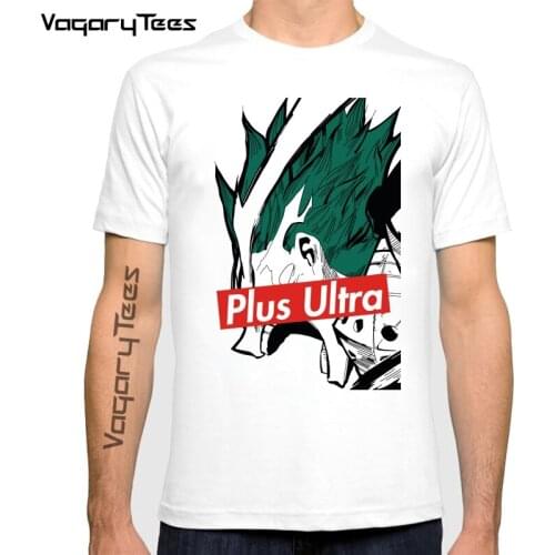 Japanese Anime Newest Go beyond T Shirts Man Short Sleeve Clothing Boku No Hero Academia Funny Cartoon T-shirt