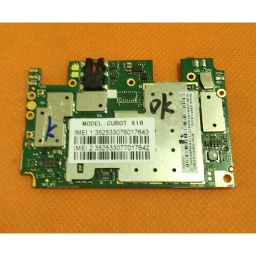Original mainboard 2G RAM+16G ROM Motherboard for Cubot X16 4G LTE MTK6735 Quad Core 5.0" FHD 1080*1920 Free shipping
