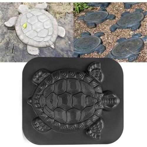 Manually Paving Cement Brick Molds Tortoise Shaped Path Maker Mold Garden Path Stone Molds Concrete Cement Mould