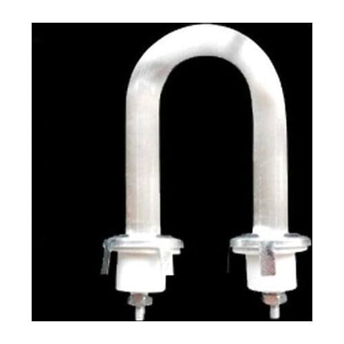 U-tube bulb lamp quartz heater tube u-shaped heating element quartz tube heating element for solar lamp accessories