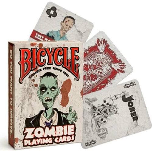 Bicycle Zombie Playing Cards Funny Zombies Deck Apocalypse Halloween USPCC Collectible Poker Magic Card Games Magic Tricks Props