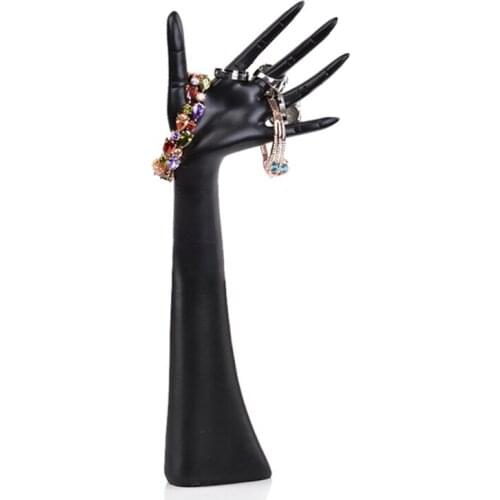 Fashion Women Mannequin Hand Arm Display Base Female Gloves Rings Watches Necklace Bracelet Jewelry Model Stand