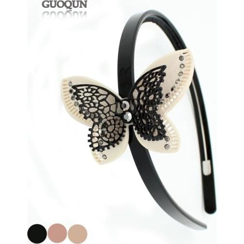 2pcs Classic Hair Bands - Rhinestone Headband for Women Girls Acetate Hair Accessory Ornament for Hair Jewelry Tiara Wear Daily