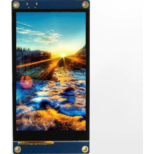 4.0 inch 480*800, ST7701S,full viewing angle, RS232 or RS485 interface, IPS LCD with capacitive touch panel and UART board