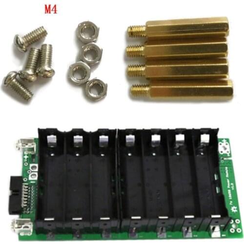 7S Power Wall Balancer PCB 18650 Battery Holder Case 20/40/60A Protection Board