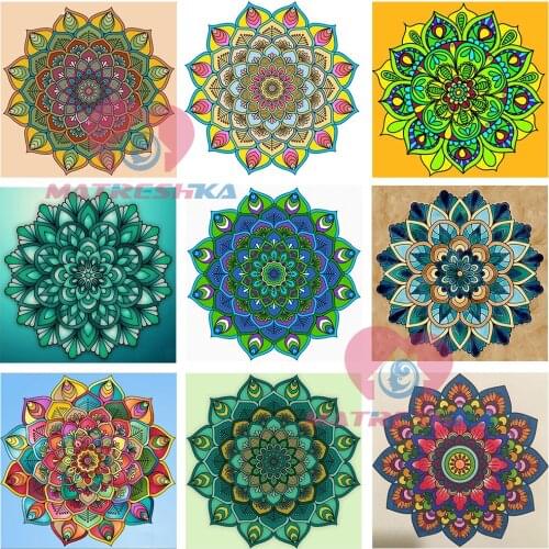 Diamond mosaic embroidery with diamonds paintings rhinestones diamond embroidery diamond painting mandala Icons of rhinestones