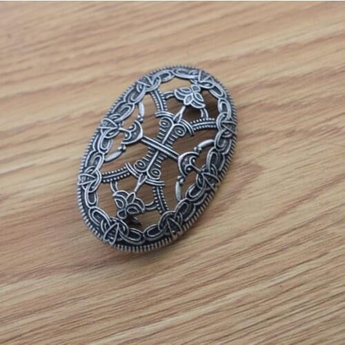 9th Century Odin Fibula Brooches Hollow Out Celt Knot Brooches Vikings Amulet