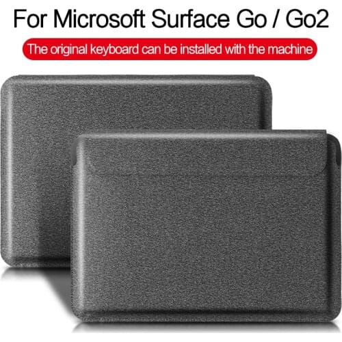 Business Case Sleeve For Microsoft Surface Go 2 Go2 10.5" 10.1 inch Tablet Put Original Keyboard Protective Cover Pouch Bag Case