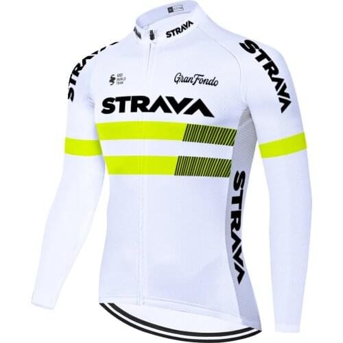 STRAVA cycling jersey 2021 ​long sleeve shirt summer spring quick dry ciclismo ropa hombre ​​​tenue velo New homme