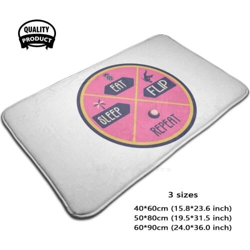 Eat Sleep Flip Repeat - Parkour 3 Sizes Home Rug Room Carpet Parkour Parkour Fail Parkourlife Parkour4Life Running Free Running