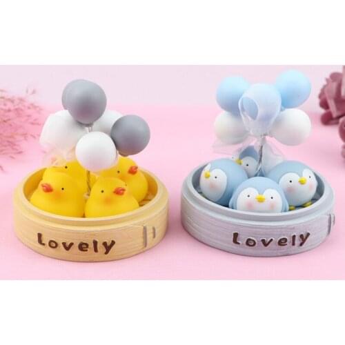 Car Dolls Yellow Duck Piggy Decorative Car Interior Cute Creative Gifts Desktop Decorations Home Living Room Small Ornaments