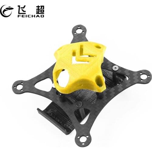 FEICHAO 85mm 2 inch Toothpick Carbon Fiber Frame Kit with 3D Printed Battery Holder for DIY FPV Racing Drone RC Quadcopter