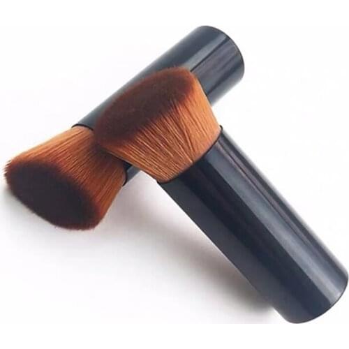 Foundation Brush Oblique Head Makeup Brushes Synthetic Buffing Stippling Professional Liquid Blending Mineral Powder Makeup Tool