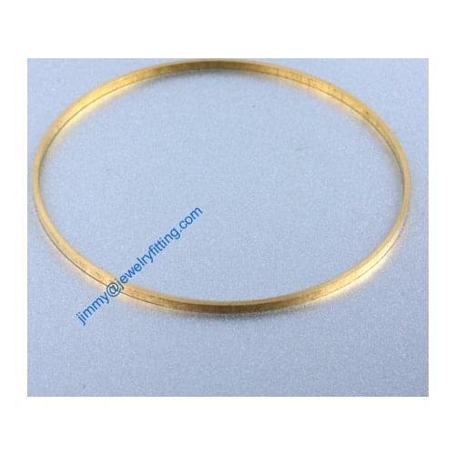 1000 PCS Raw Brass Circle 55*1.5*0.8mm copper Rings fashion jewelry findings jewelry Connectors Quoit