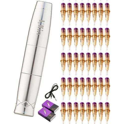 EZ Tattoo Kits EZ INKin Nano Pen & EZ V System PMU Cartridge Tattoo Needle for Tattooing Micropigmentation & Permanent Makeup