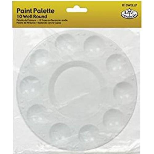 11 Grids 17cm/6.69\" Paint Tray Plastic Palettes Easy Cleaning Professional Art Painting Kids DIY Craft Accessory Y4QA