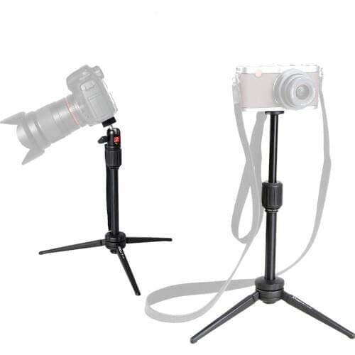 KINGJOY KT-200+BD-1 Portable Table Tripod Aluminum Mini Tripod Flexible Camera Ball Head Stand