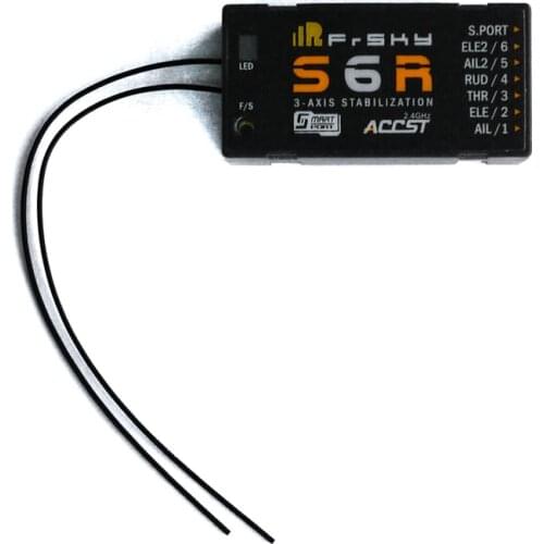 FrSky S6R Receiver STK self - stabilization receiver 6-Axis gyroscope Accelerometer