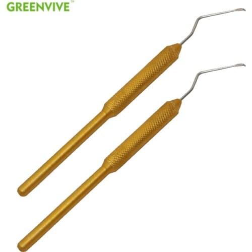 EU Style Stainless Steel Grafting Needle Queen Bee Larva Grafting Tool