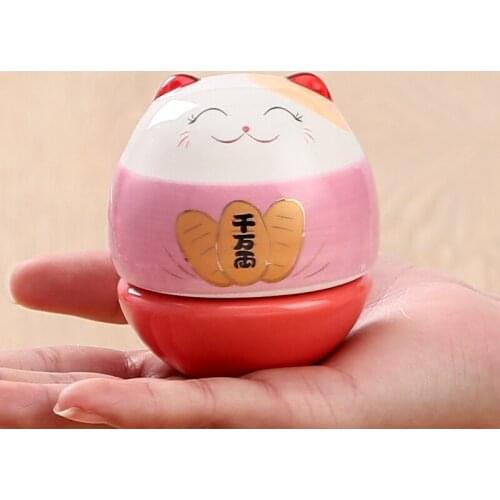 Girl Room Decoration Cute Ceramic Cat Ornaments Aesthetic Home Decor Kawaii Room Decor Teen Room Decoration For Home