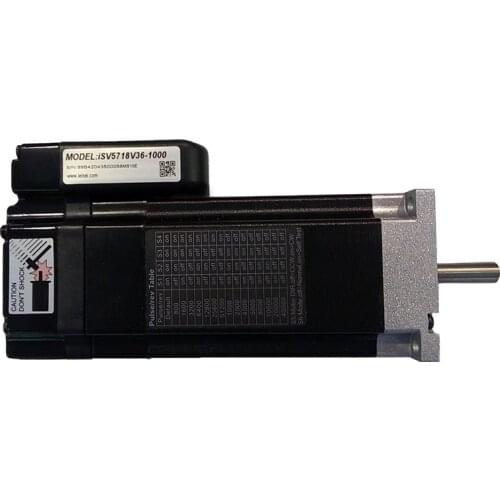 Leadshine ISV5718V36-1000 Integrated Servo Motor 180W 36VDC NEMA23 Servo Motor 3000 RPM Speed CNC Servo Motor Encoder 1000 line