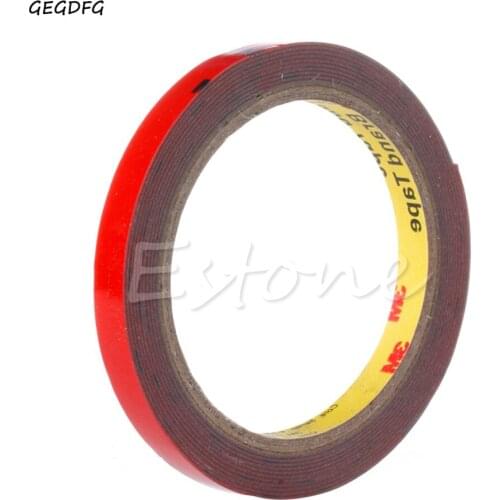 1CM 3M Automotive Double Sided Attachment Foam Tape Car Auto Truck Van