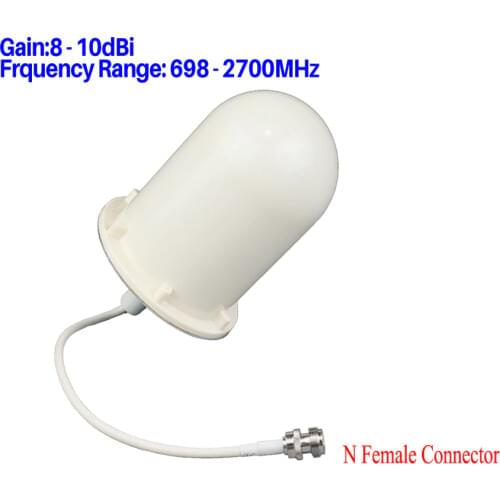 ZQTMAX-Mobile Signal Amplifier, Antenna for 698-2700mhz 2g 3g 4g GSM DCS Repeater PCS, UMTS LTE 2600 Signal Booster 1PCS