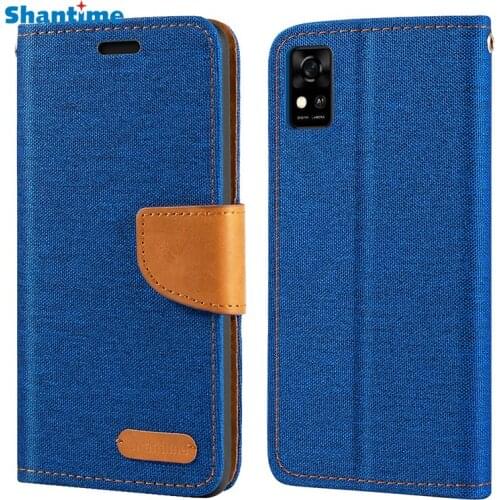 Oxford Leather Wallet Case For ZTE Blade A31 With TPU Soft Back Cover Magnet Flip Case For ZTE Blade A31