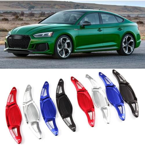 Savanini Alloy Add-On Steering Wheel DSG Paddle Shifters Extension For Audi RS5 2017-18