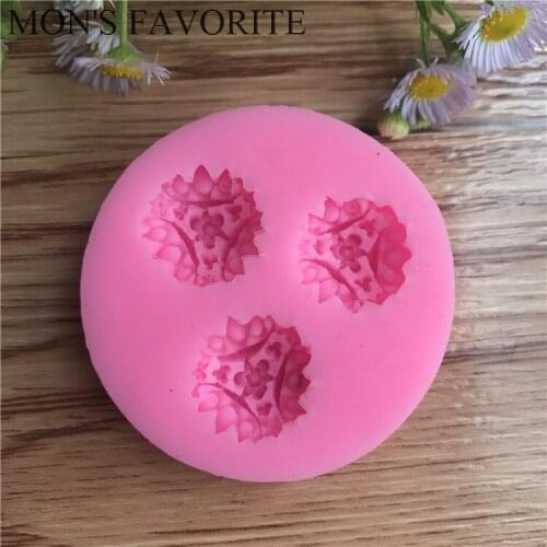 Kiwi Fruit Flowers Mold Fondant Cake Molds Chocolate Mould For The Kitchen Baking Cake Tool D166
