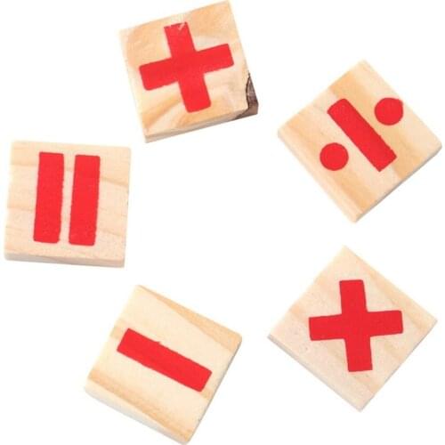 Math Manipulatives Wooden Counting Sticks Intelligence Montessori Math Wooden Color Calculation Education Enlightenment Toy