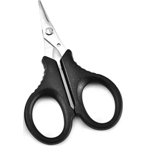 1pc Cut Gauze Carp Fishing Tools Bandage Scissors Braid Line Cutter Portable Multifunctional Plier Pe Remover Tackle Lure Hook