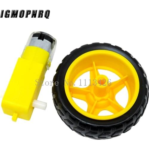 TT Motor Smart Car Robot Gear Motor for Diy Kit Wheels Smart Car Chassis Motor Robot Remote Control Car DC Gear Motor