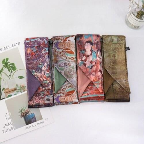 2021 New Summer 160*7 Fashion Contracted Ins Bag Decorative Clothing With Korean Version Of The Scarf For Women