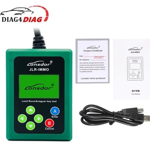 New Lonsdor JLR IMMO Add KVM & BCM Key Programming Tool Update Online JLR-IMMO Device Program Support for Land Rover for Jaguar