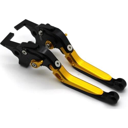 Motorcycle Adjustable Brake Clutch Levers Folding Extendable for SUZUKI GSX750F KATANA 1989-2006 SV650/S 1999-2009