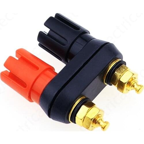Speaker banana plug BINDING POST terminal connector banana socket Dual Female Banana Plug for Speaker Amplifier 1pc