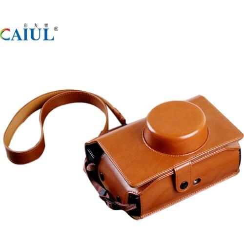 CAIUL PU Leather bags for Lomography Lomo-wide camera instant camera Soft Skin Protector Case Cover shoulder bags